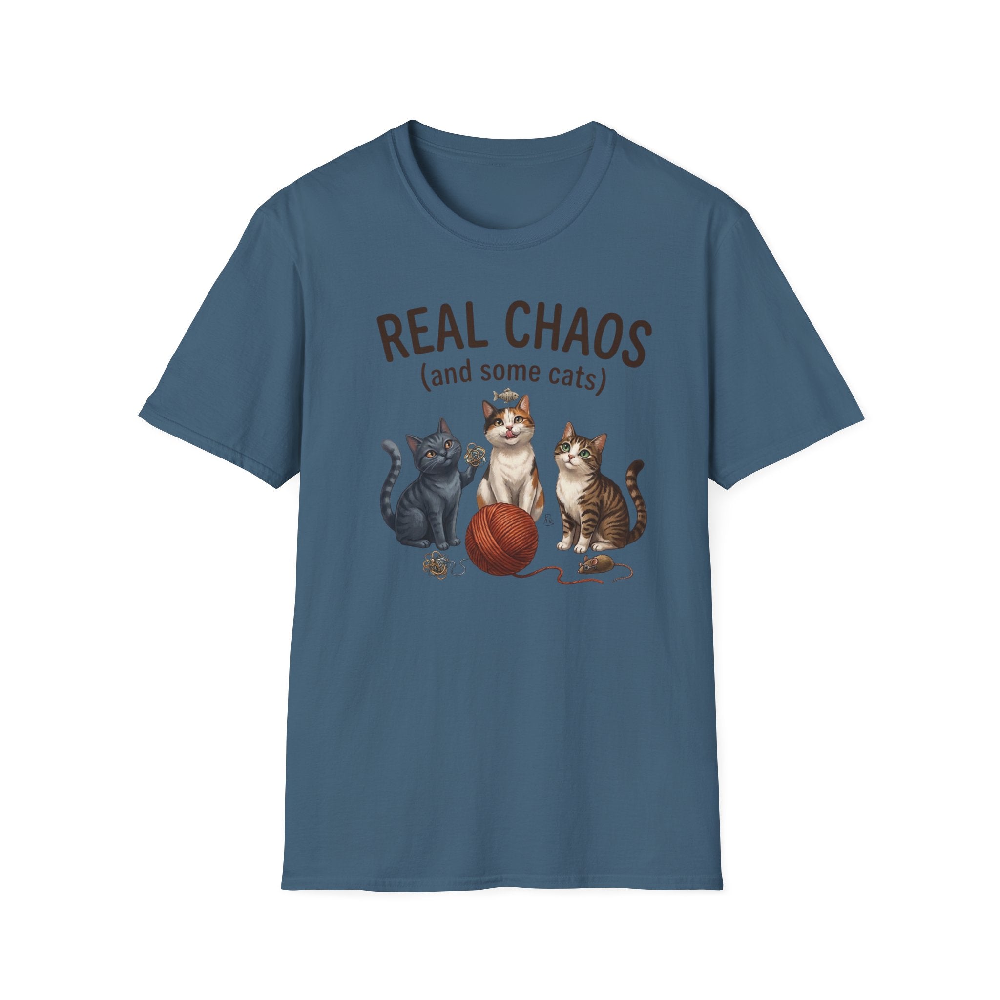Real Chaos And Some Cats T-Shirt
