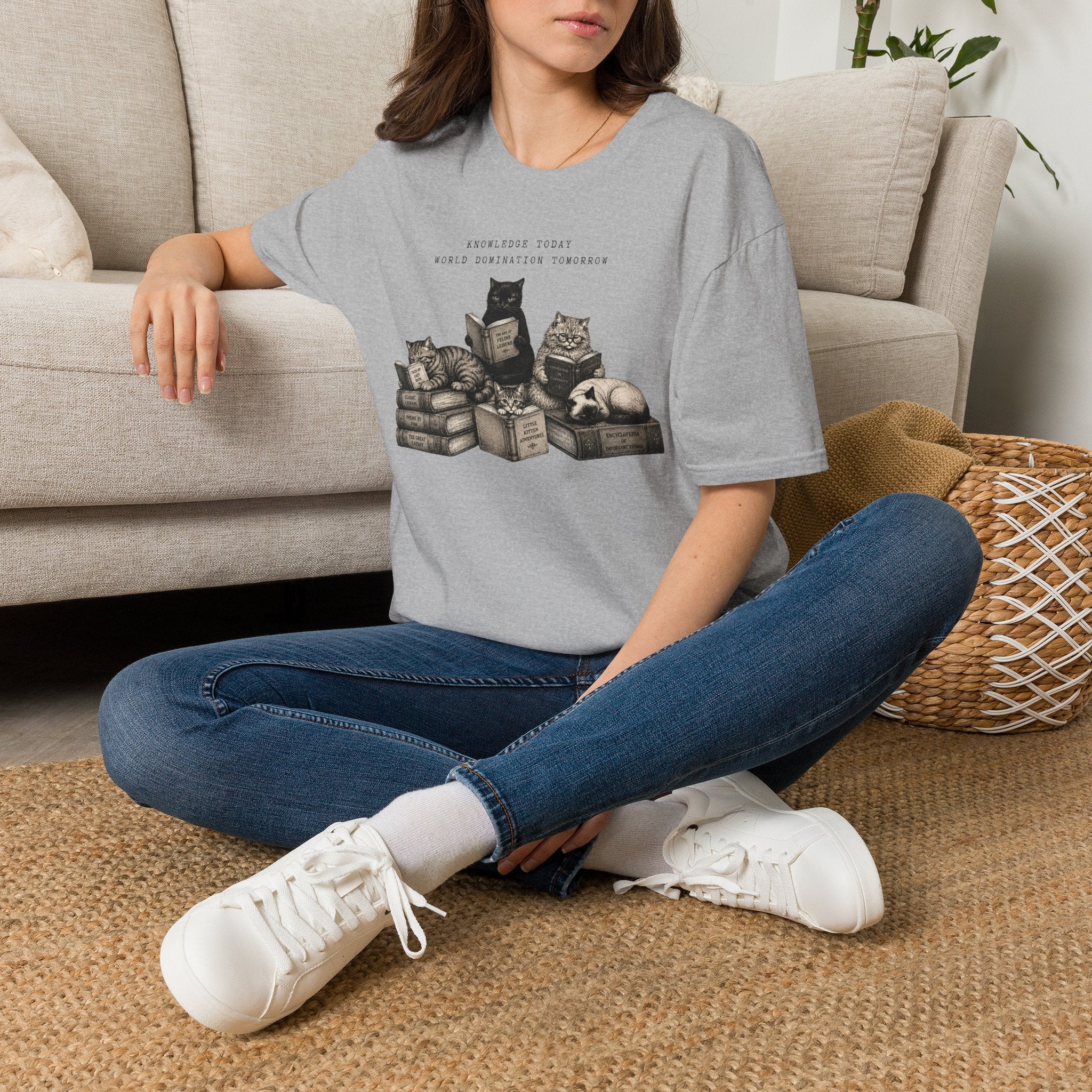 Knowledge Today , World Domination Tomorrow T-Shirt