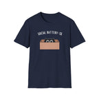 Social Battery: 1% T-Shirt