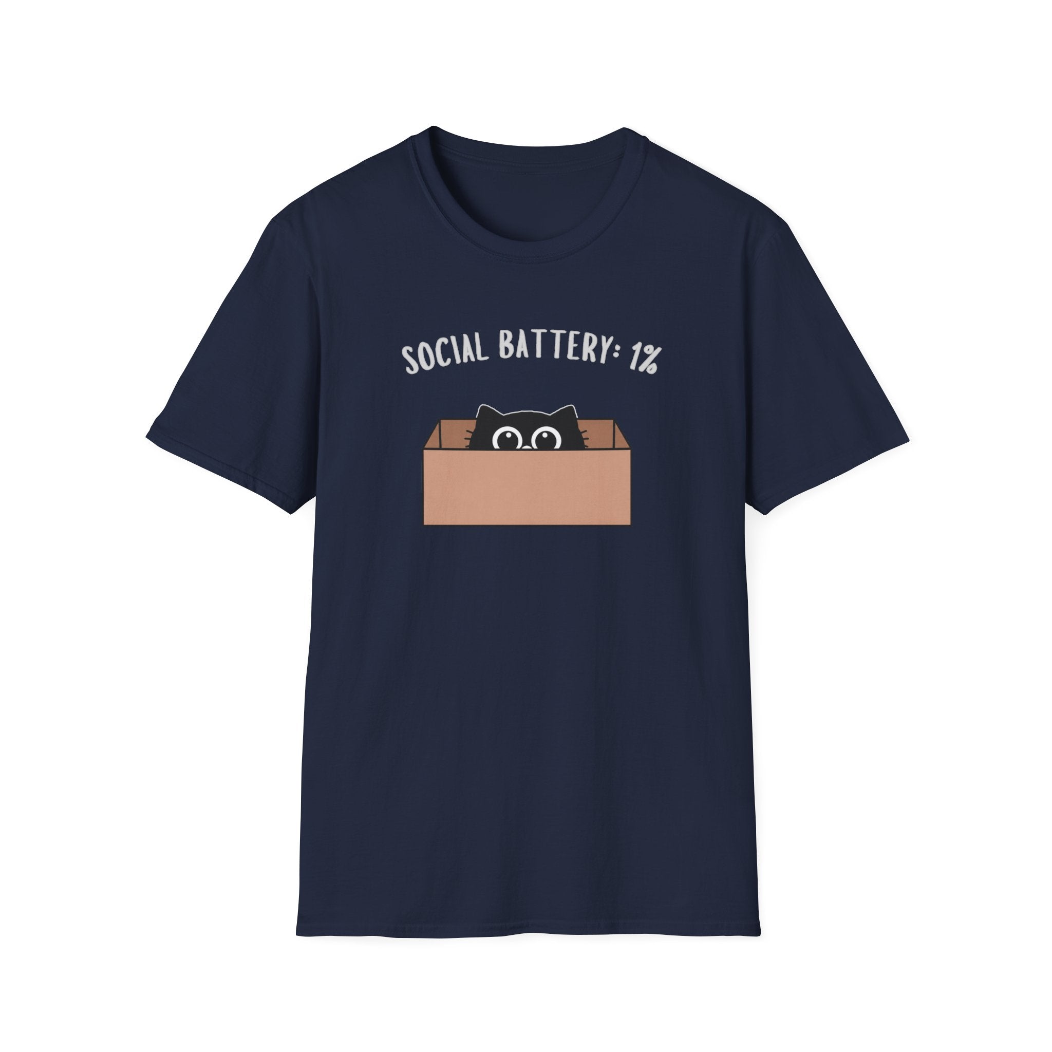 Social Battery: 1% T-Shirt