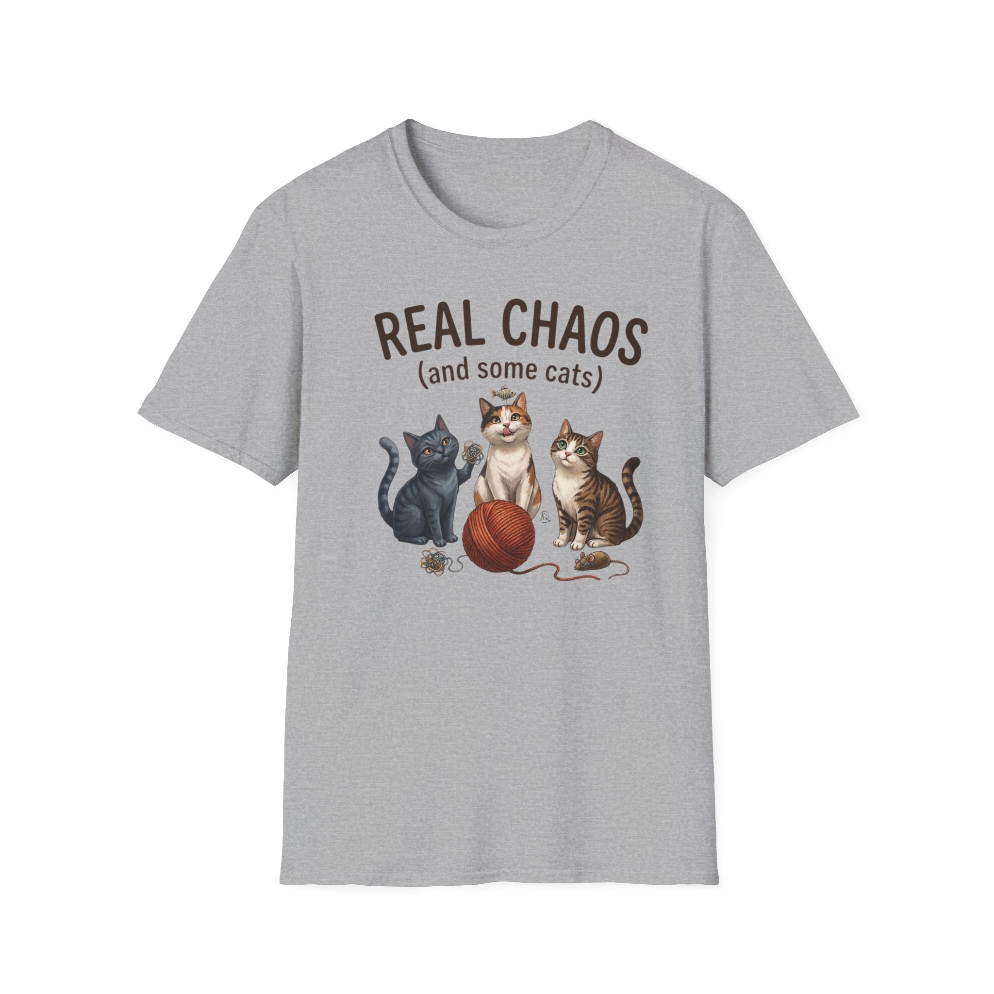 Real Chaos And Some Cats T-Shirt