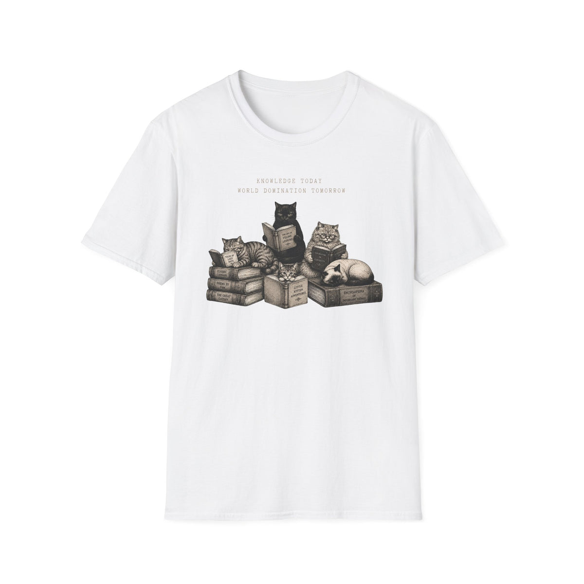 Knowledge Today , World Domination Tomorrow T-Shirt