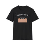 Social Battery: 1% T-Shirt