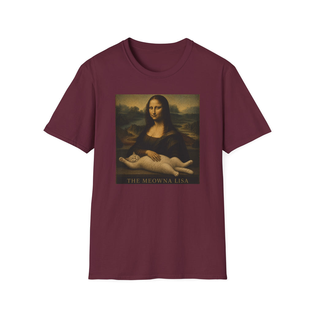 Meowna Lisa  T-Shirt