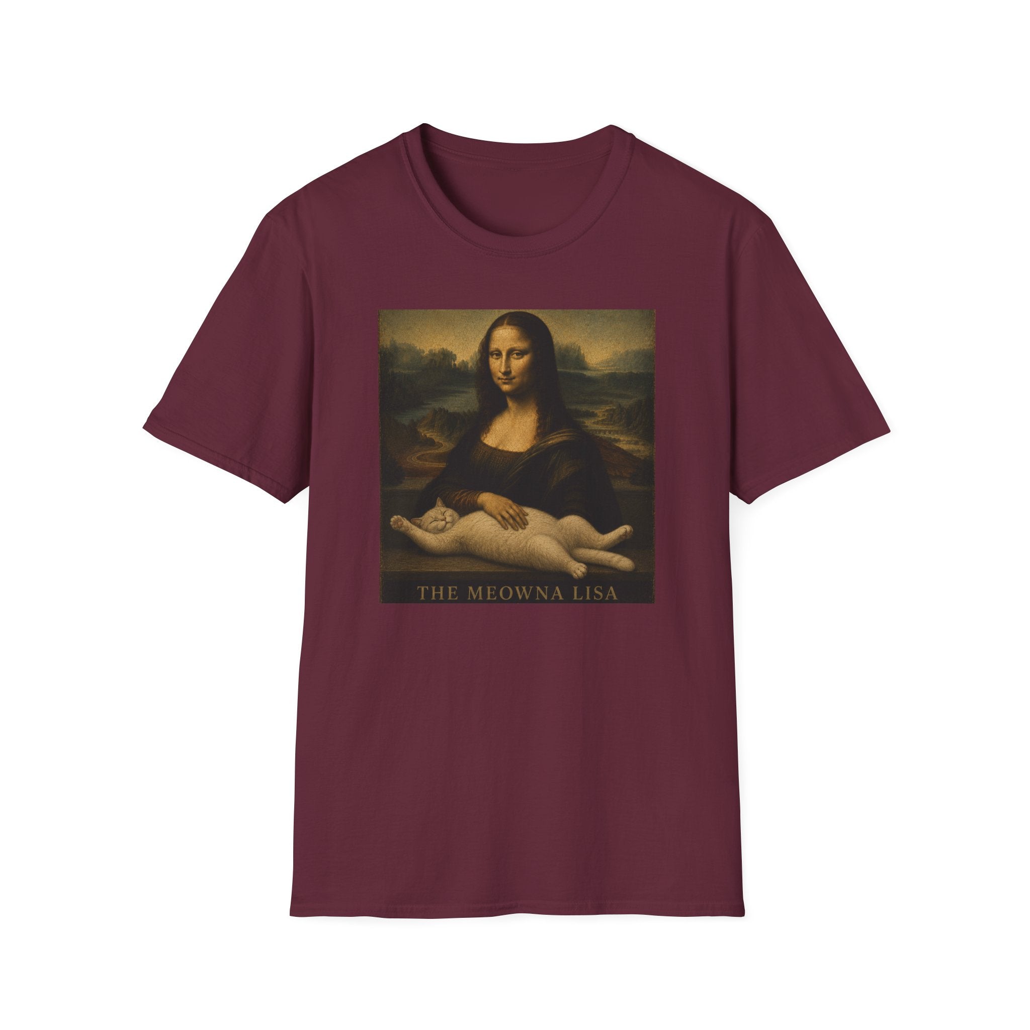 Meowna Lisa  T-Shirt