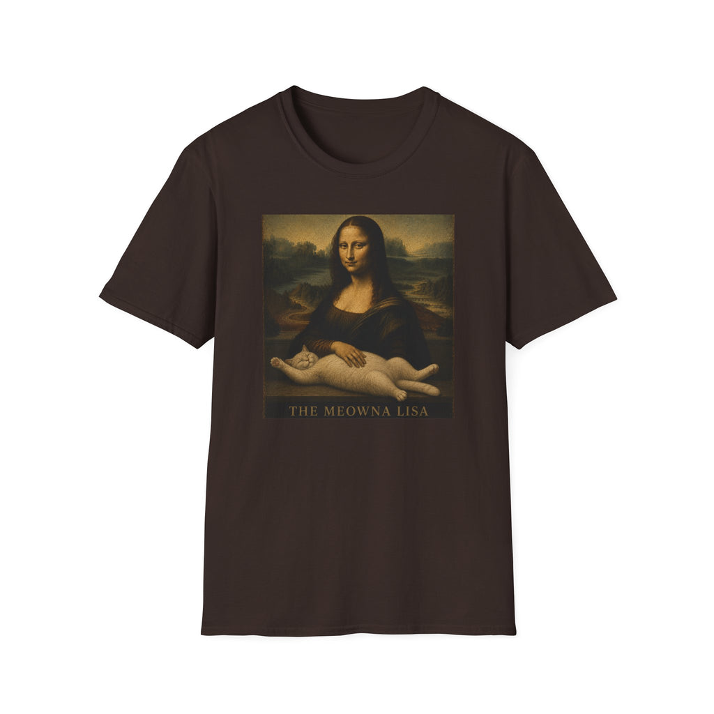 Meowna Lisa  T-Shirt