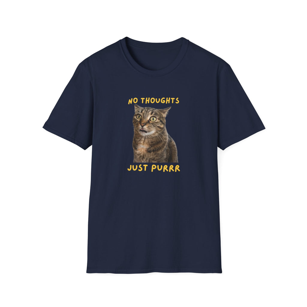 No Thoughts Just Purr T-Shirt