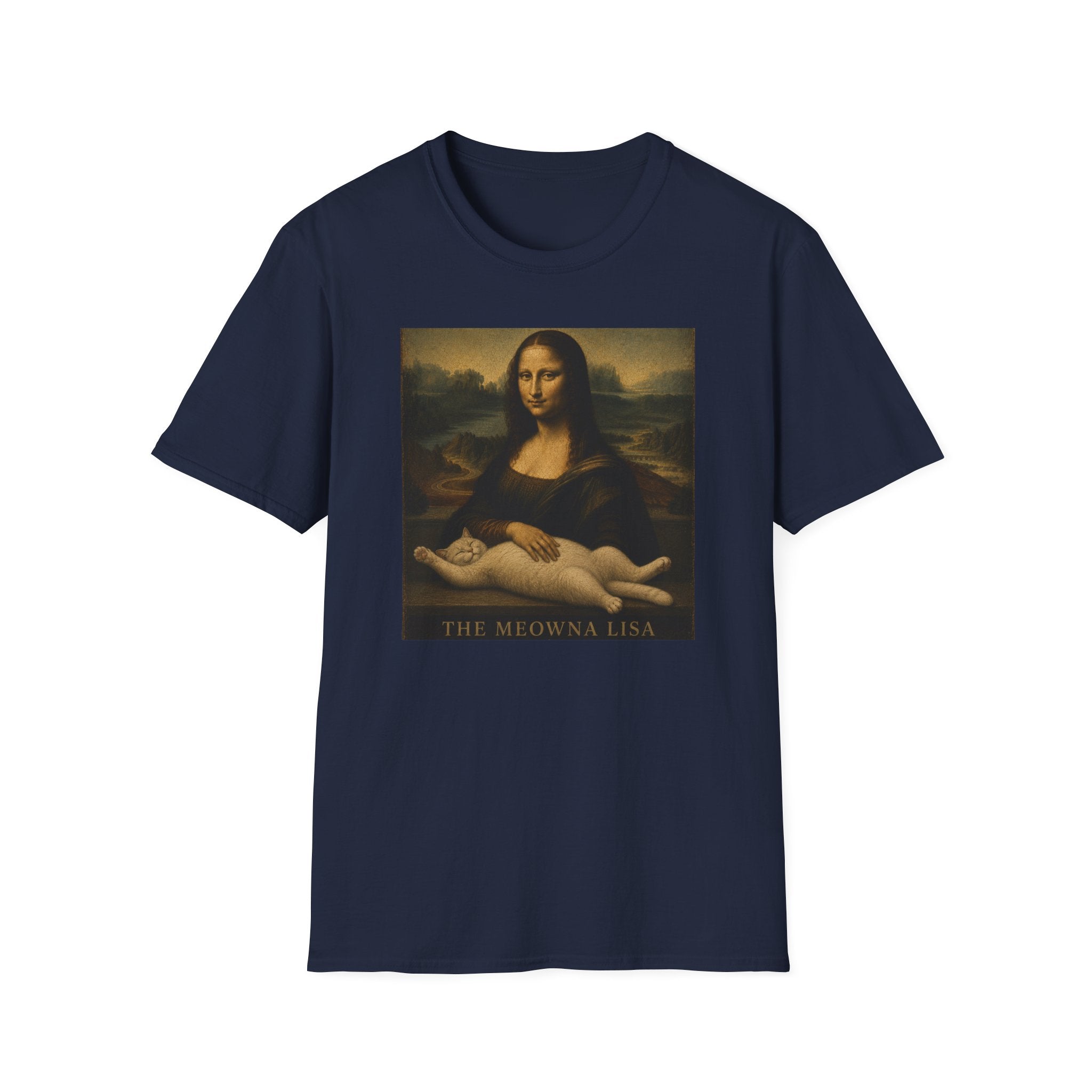 Meowna Lisa  T-Shirt