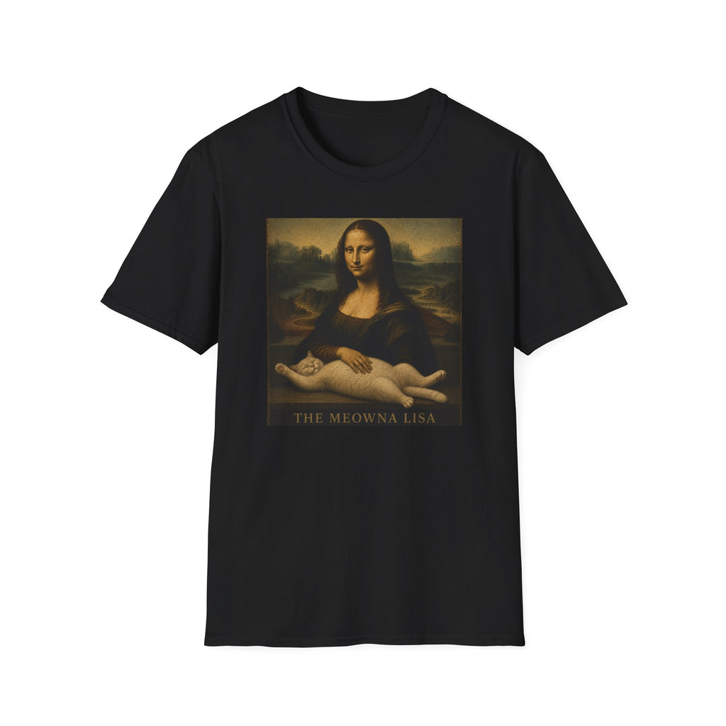 Meowna Lisa  T-Shirt