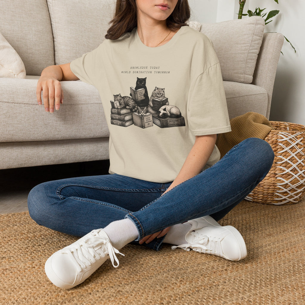 Knowledge Today , World Domination Tomorrow T-Shirt