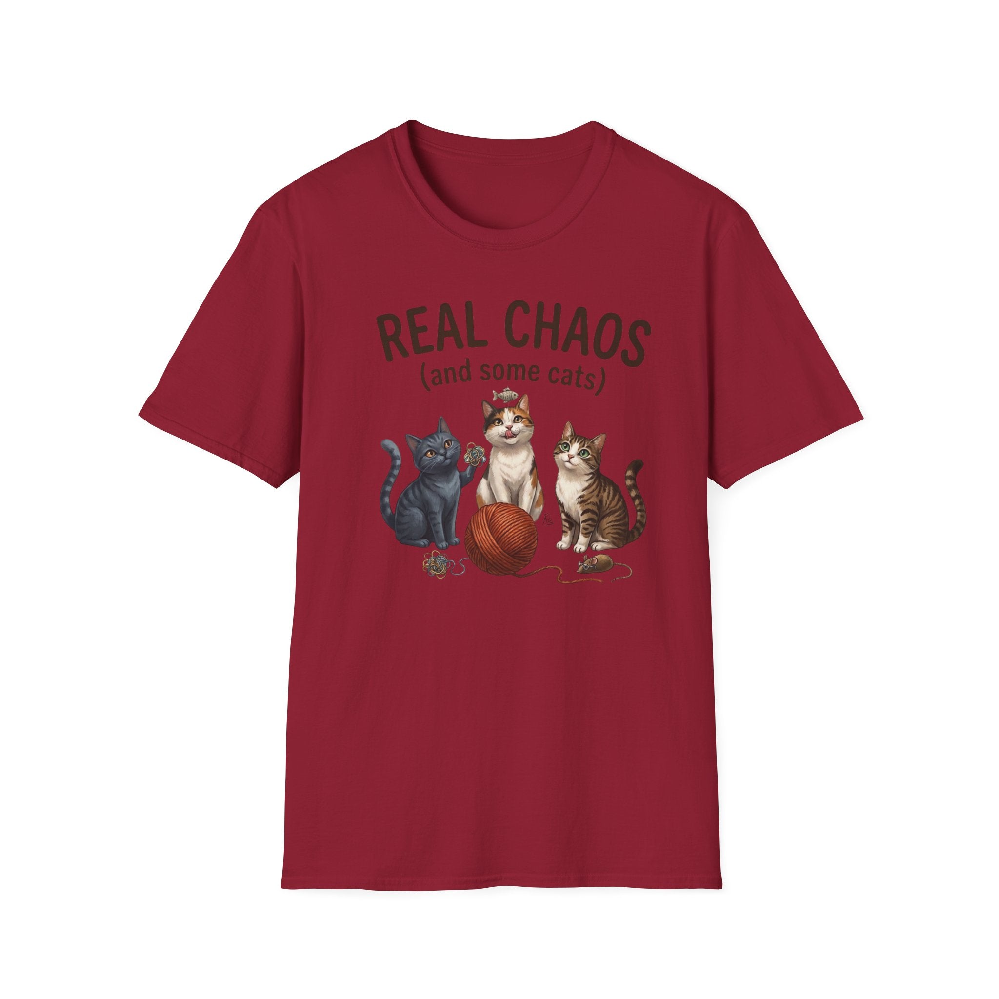 Real Chaos And Some Cats T-Shirt