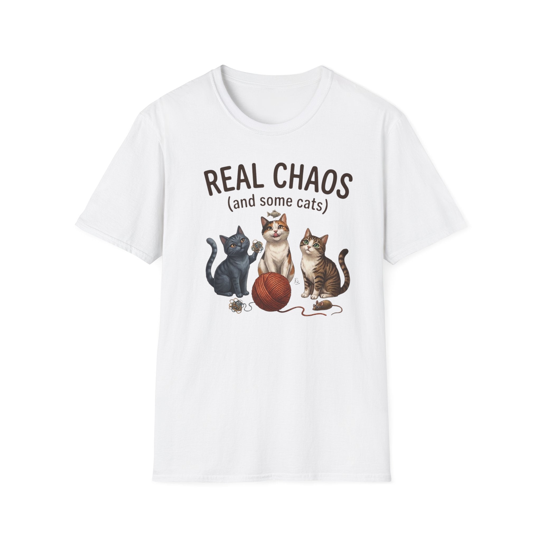 Real Chaos And Some Cats T-Shirt