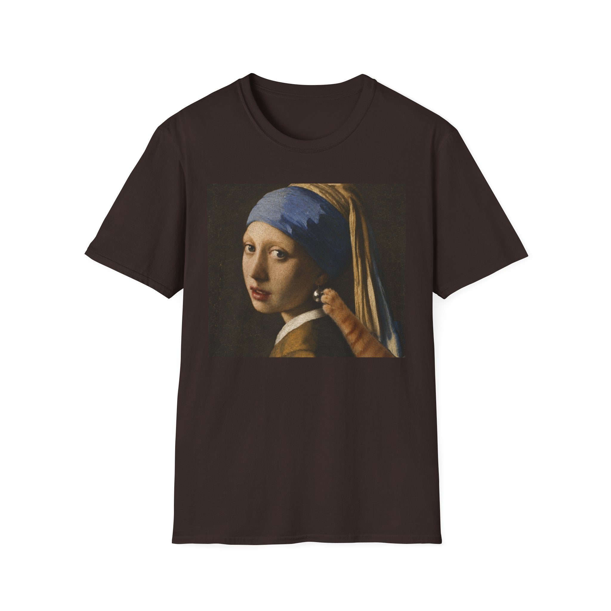 The Cat And The Pearl Earring T-Shirt