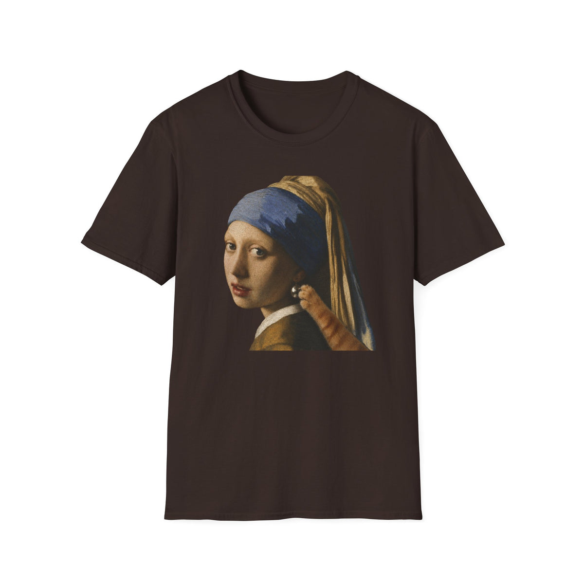 The Cat And The Pearl Earring T-Shirt