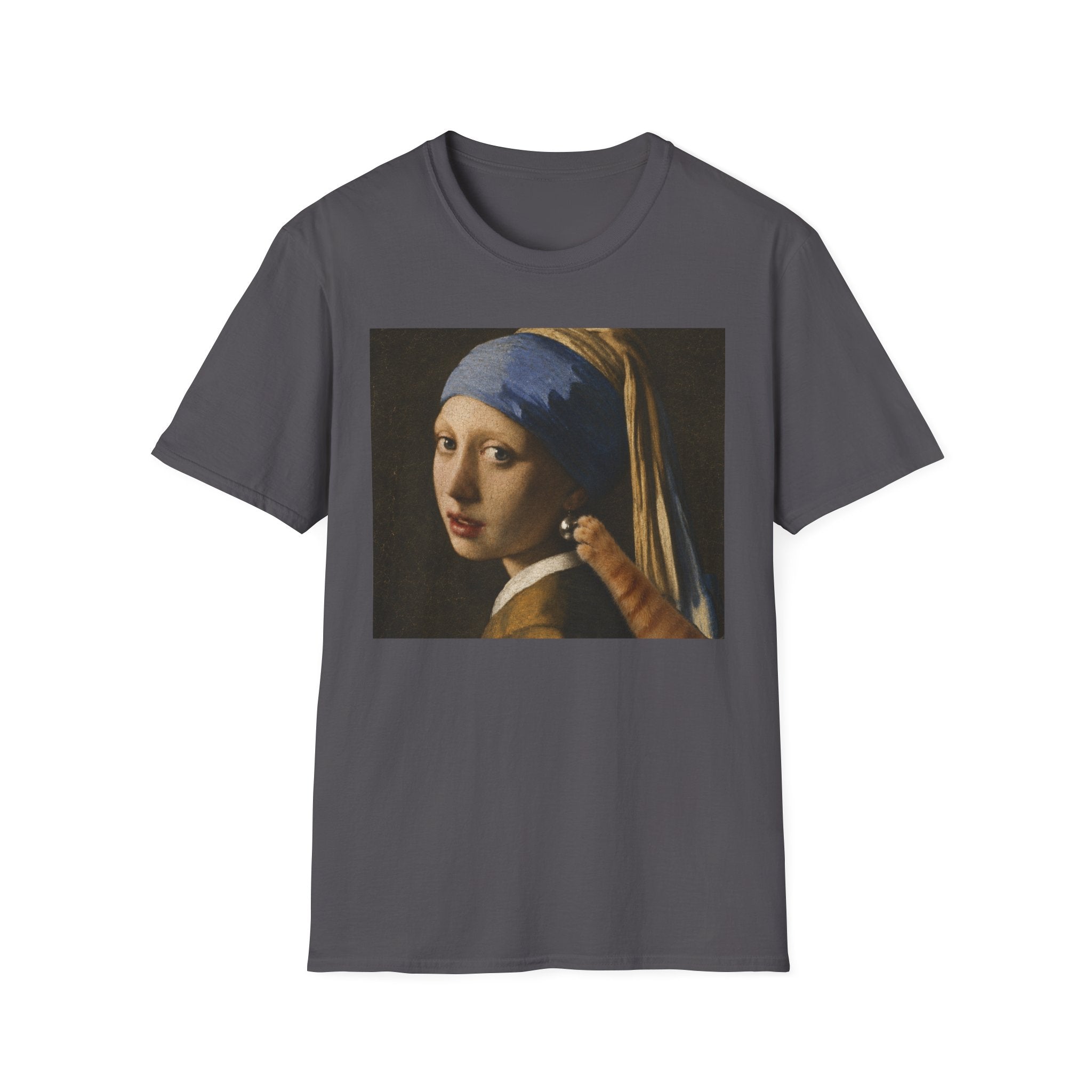The Cat And The Pearl Earring T-Shirt
