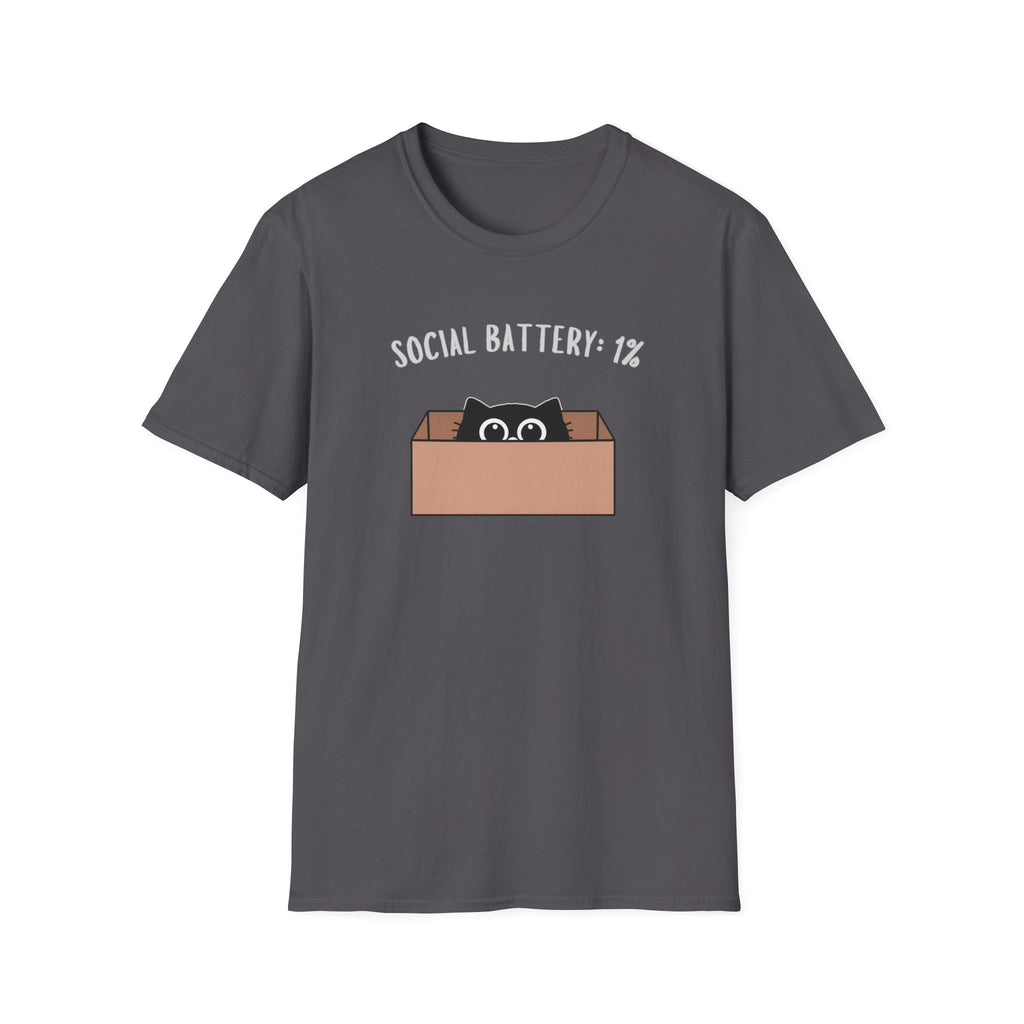 Social Battery: 1% T-Shirt