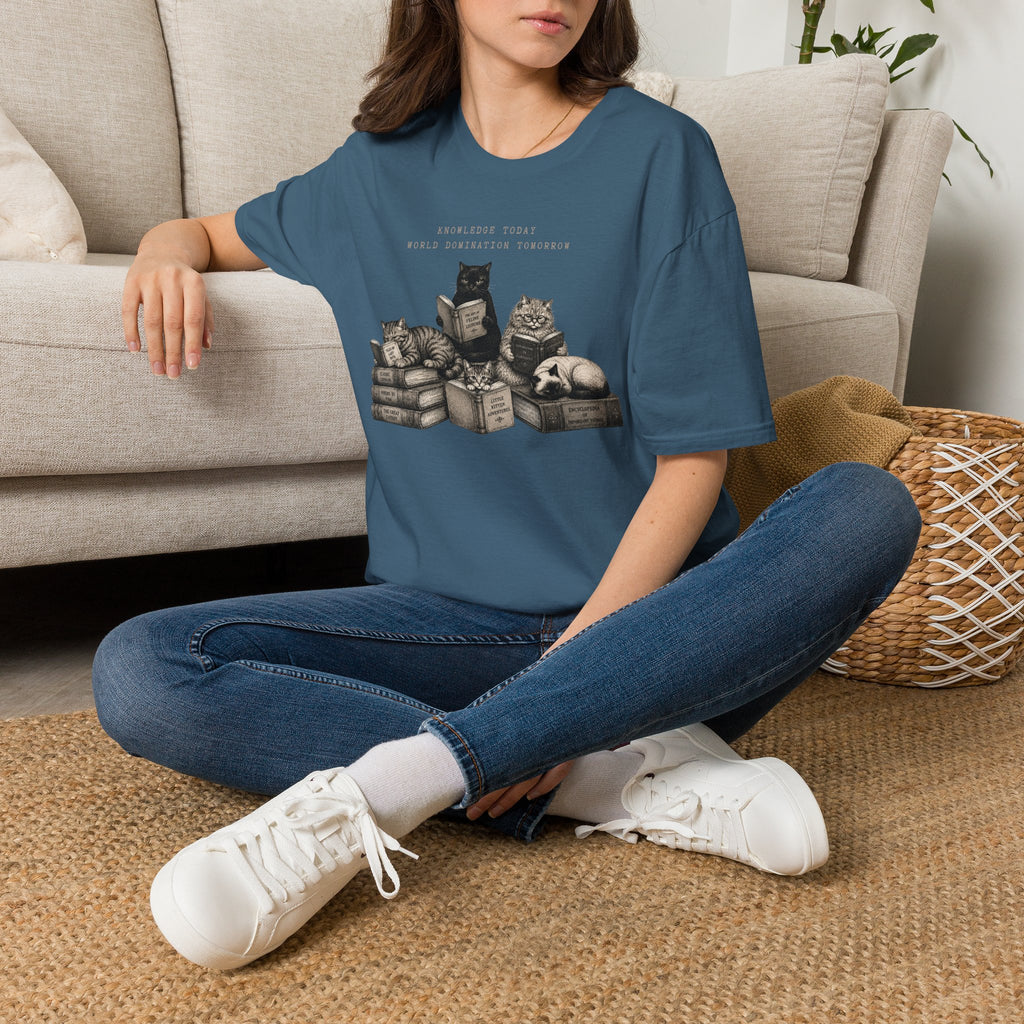 Knowledge Today , World Domination Tomorrow T-Shirt