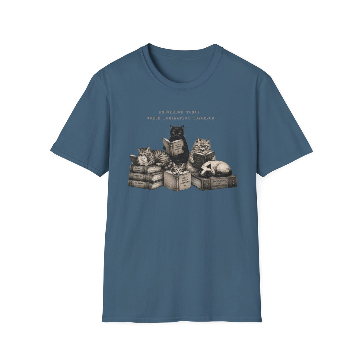 Knowledge Today , World Domination Tomorrow T-Shirt