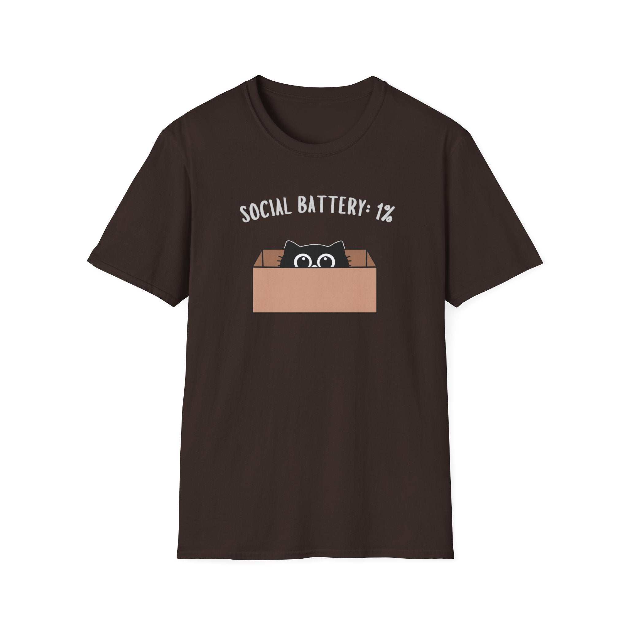 Social Battery: 1% T-Shirt