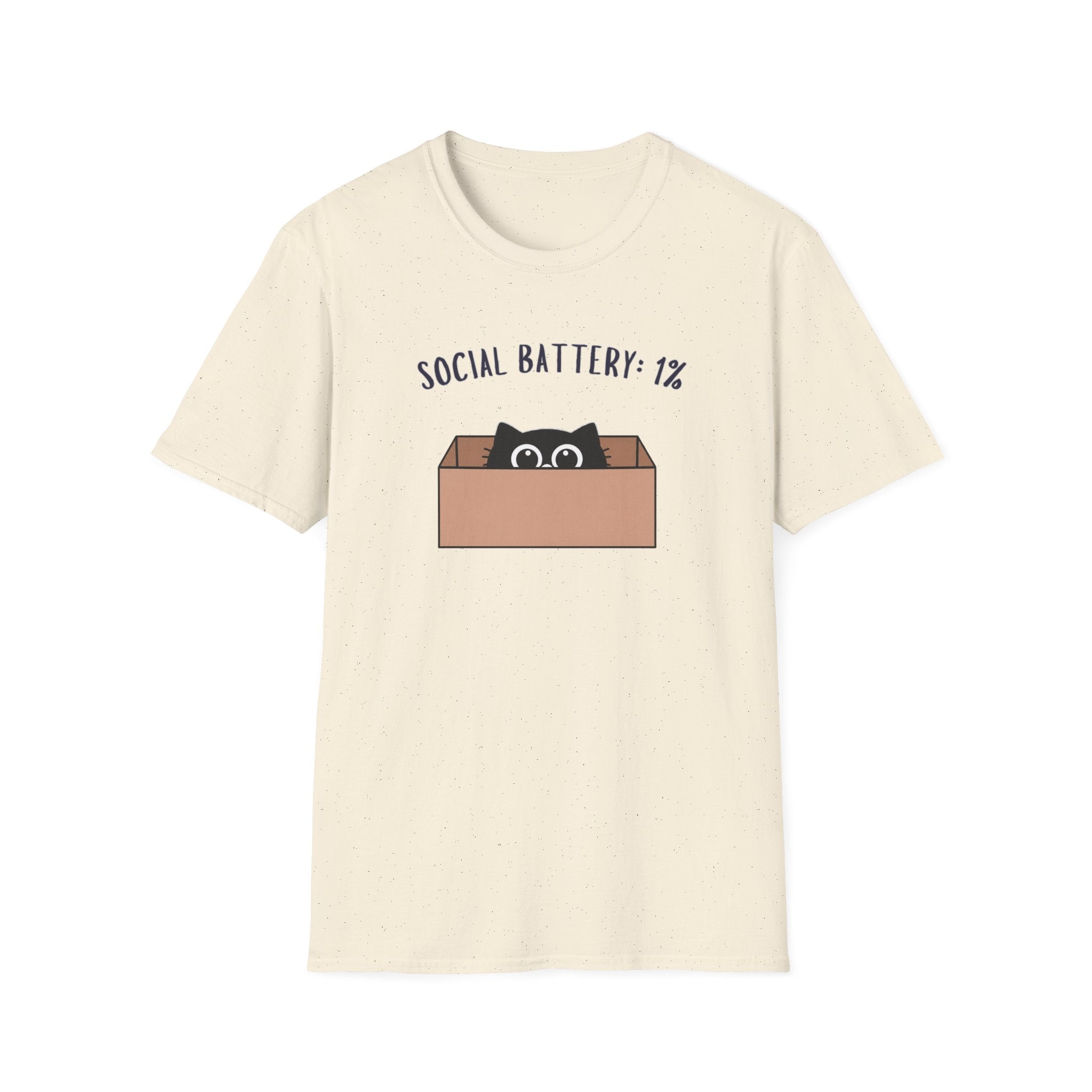Social Battery: 1% T-Shirt