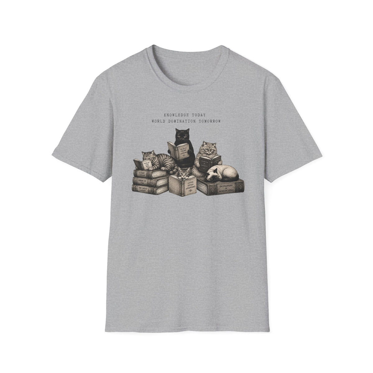 Knowledge Today , World Domination Tomorrow T-Shirt