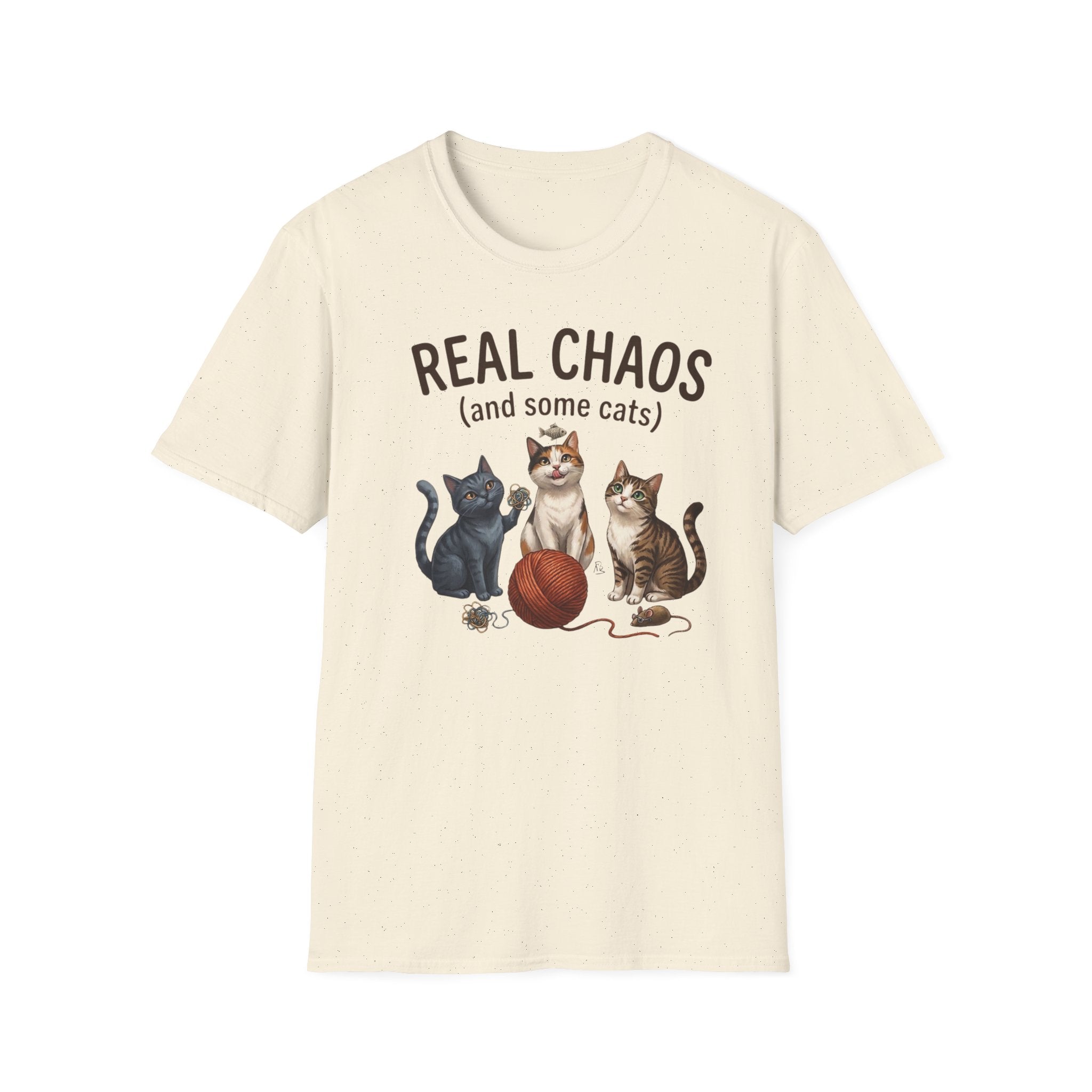 Real Chaos And Some Cats T-Shirt