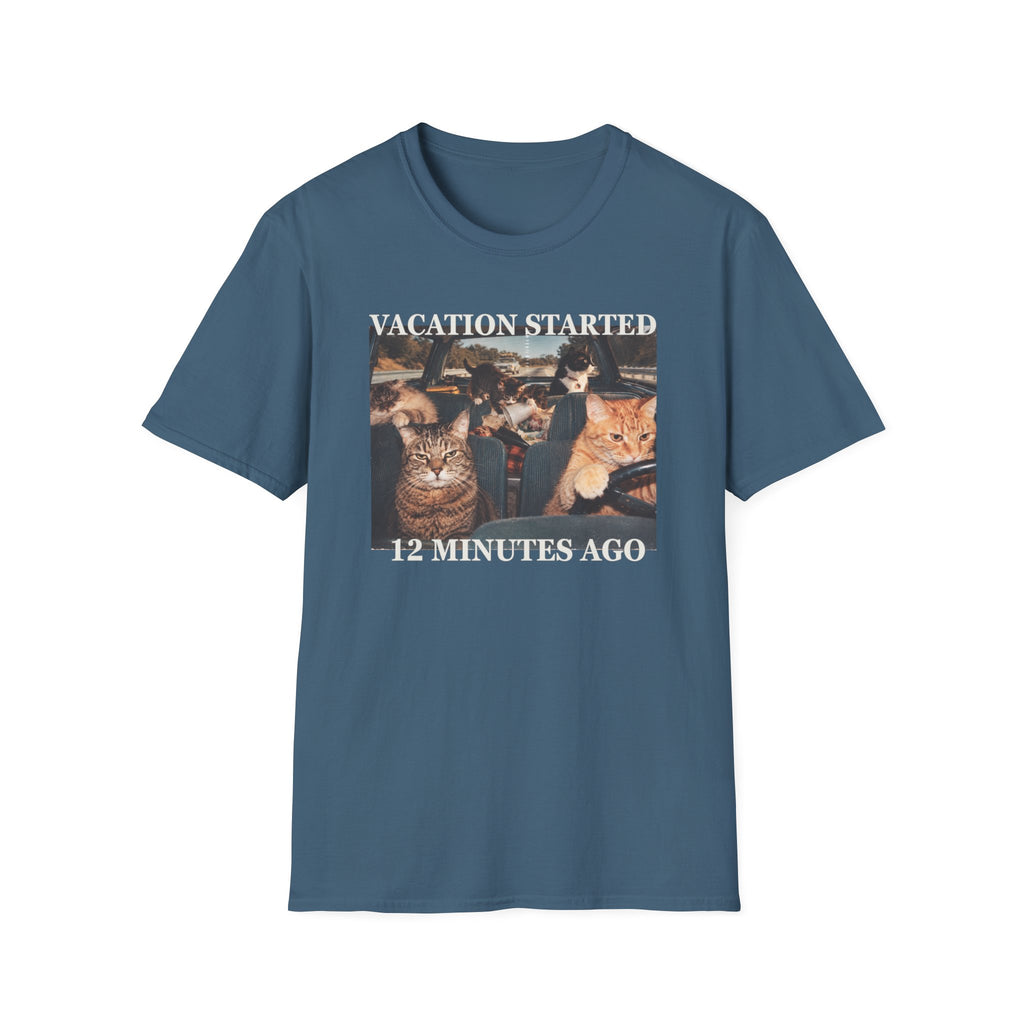 Vacation Started 12Mins Ago T-Shirt