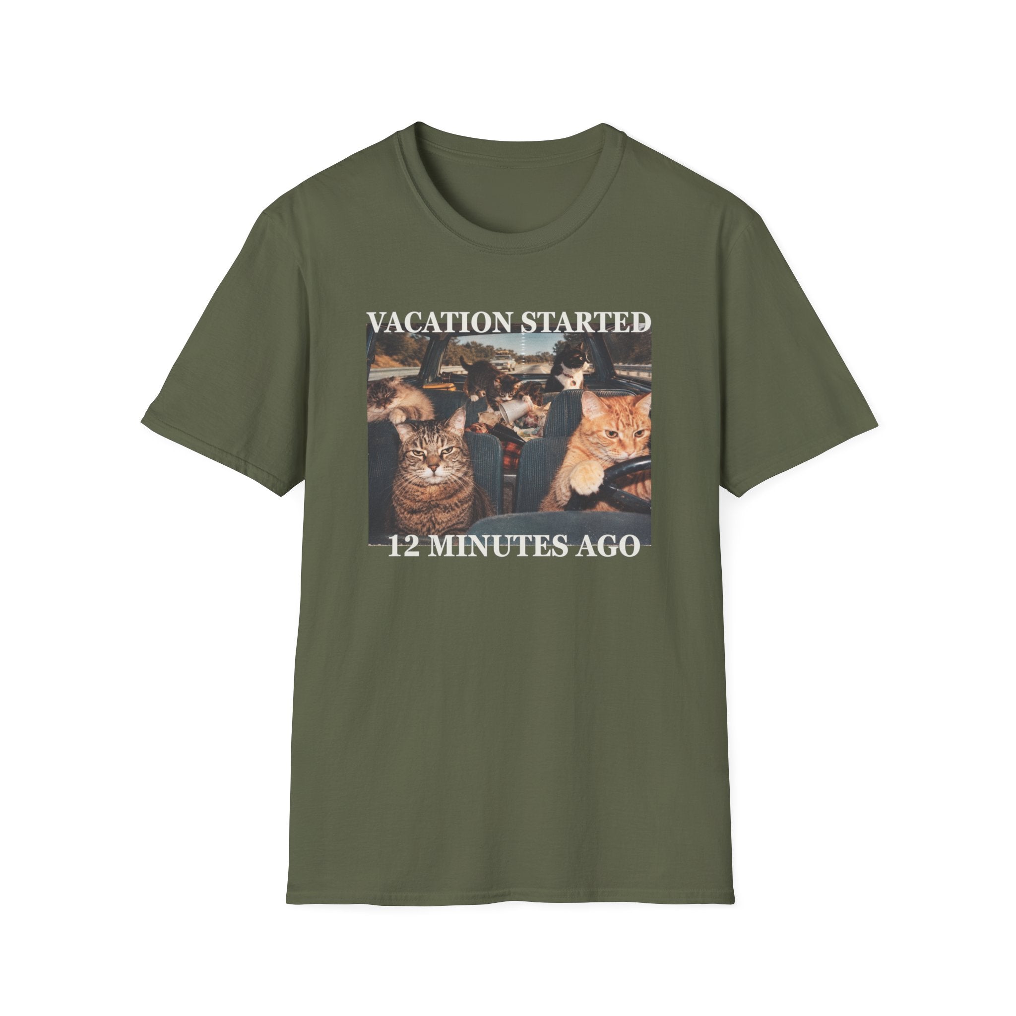 Vacation Started 12Mins Ago T-Shirt