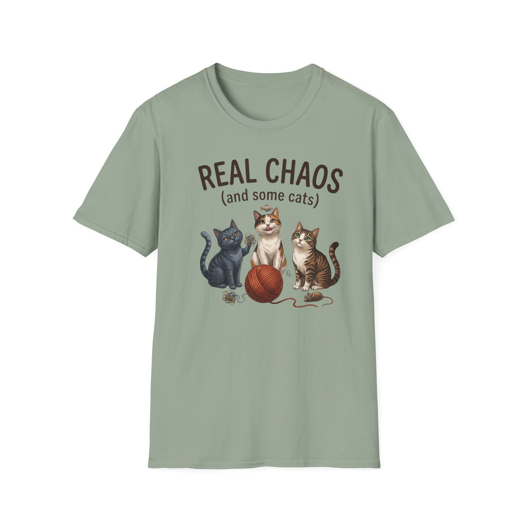 Real Chaos And Some Cats T-Shirt