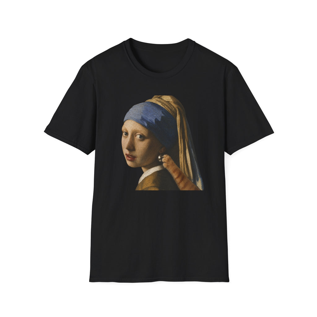 The Cat And The Pearl Earring T-Shirt