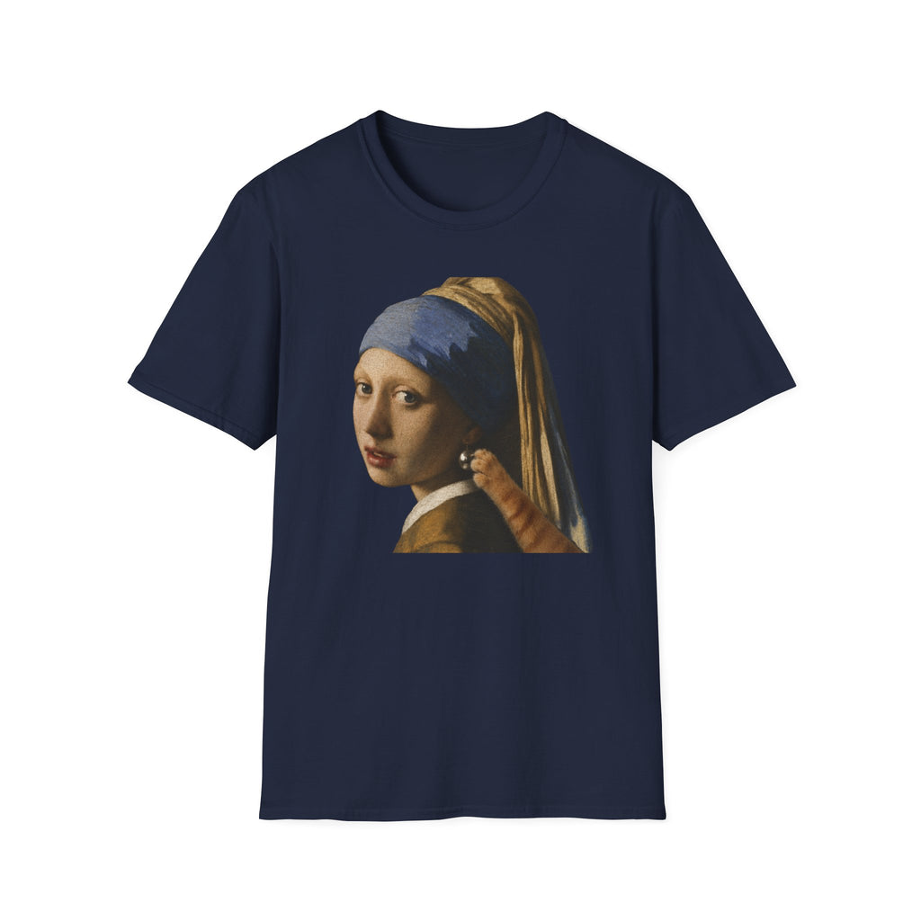 The Cat And The Pearl Earring T-Shirt