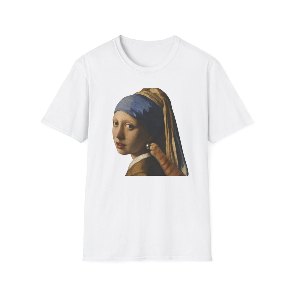 The Cat And The Pearl Earring T-Shirt