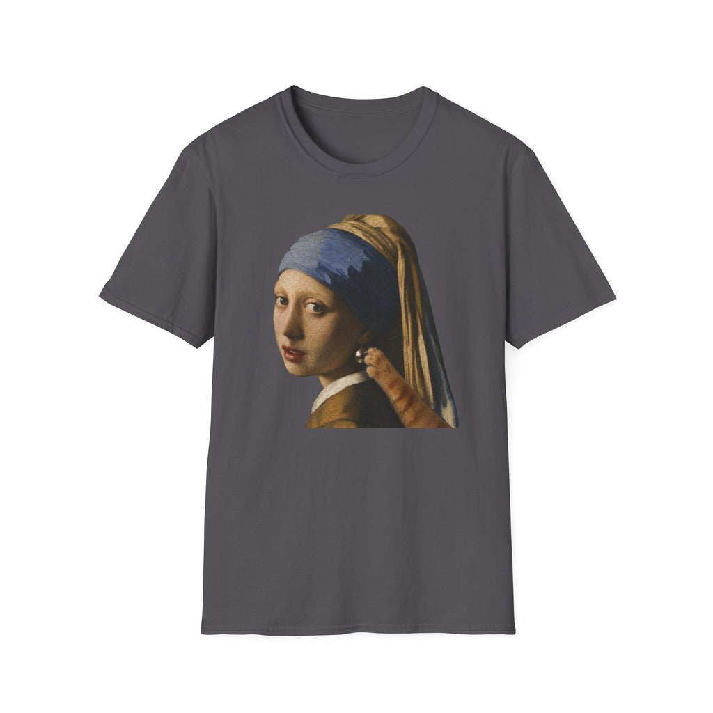 The Cat And The Pearl Earring T-Shirt