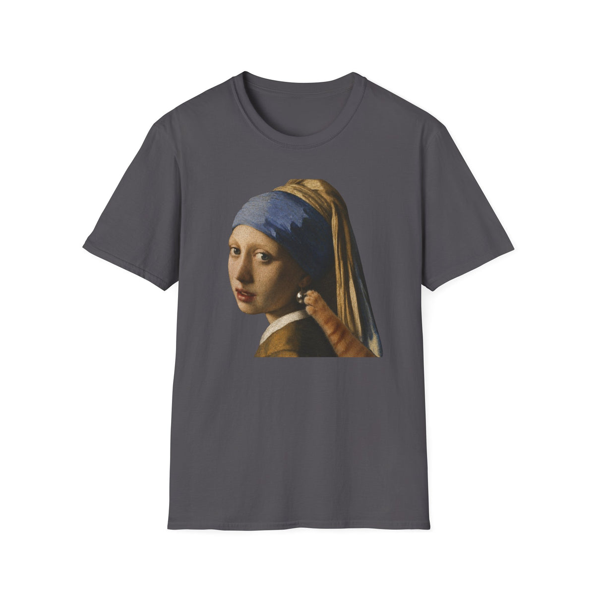 The Cat And The Pearl Earring T-Shirt