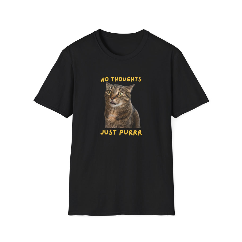 No Thoughts Just Purr T-Shirt